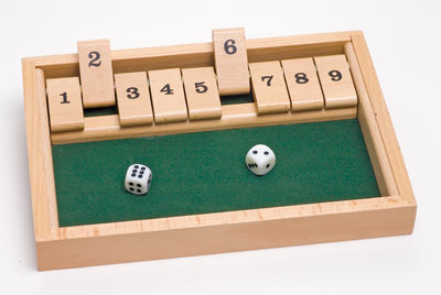 goki - Shut the box - zum Schließen ins Bild klicken